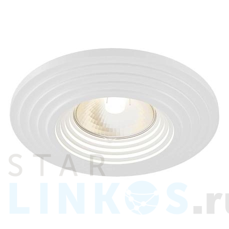 Купить Встраиваемый светильник Maytoni Gyps DL004-1-01-W за 1 290 руб. в Туле фото 2 Купить с доставкой Встраиваемый светильник Maytoni Gyps DL004-1-01-W в Туле фото 2