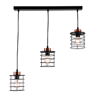 Купить Подвесной светильник IMEX MD.8835-3-P BK+AB в Туле