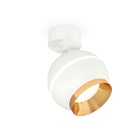 Купить Комплект накладного светильника Ambrella light Techno Spot XM1101004 SWH/PYG белый песок/золото желтое полированное (A2202,C1101,N7034) в Туле