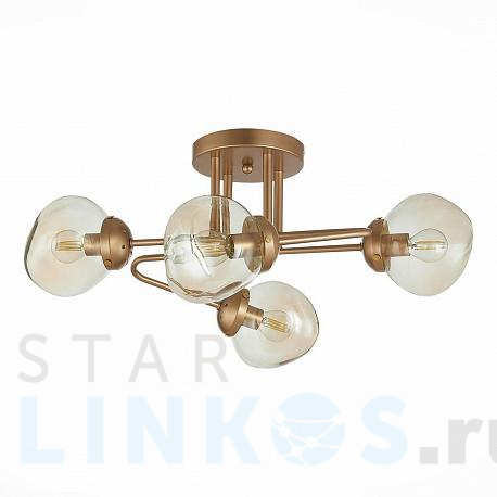 Купить Потолочная люстра Evoluce More SLE155702-04 за 7 950 руб. в Туле фото 2 Купить с доставкой Потолочная люстра Evoluce More SLE155702-04 в Туле фото 2