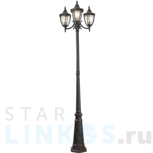 Купить Садово-парковый светильник Maytoni Novara O026FL-03B за 30 990 руб. в Туле Купить с доставкой Садово-парковый светильник Maytoni Novara O026FL-03B в Туле