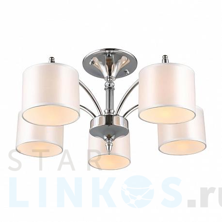 Купить Потолочная люстра Omnilux Alghero OML-64707-05 за 10 600 руб. в Туле фото 2 Купить с доставкой Потолочная люстра Omnilux Alghero OML-64707-05 в Туле фото 2