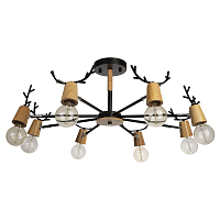 Купить Потолочная люстра Loft IT Sven 10024/8 Black в Туле