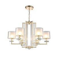 Купить Подвесная люстра Crystal Lux Nicolas SP-PL6 Gold/White в Туле