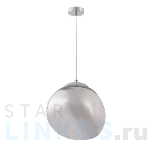 Купить Подвесной светильник Crystal Lux Malaga SP1 D280 Chrome за 7 100 руб. в Туле Купить с доставкой Подвесной светильник Crystal Lux Malaga SP1 D280 Chrome в Туле