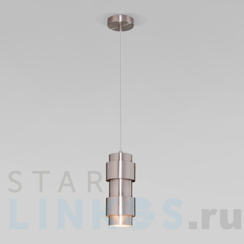 Купить Подвесной светильник Eurosvet Mark 50235/1 никель за 8 970 руб. в Туле Купить с доставкой Подвесной светильник Eurosvet Mark 50235/1 никель в Туле