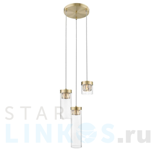 Купить Подвесной светильник Zumaline Gem P0389-03D-0FD2 за 44 380 руб. в Туле Купить с доставкой Подвесной светильник Zumaline Gem P0389-03D-0FD2 в Туле