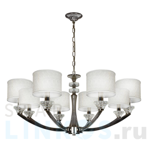 Купить Подвесная люстра iLamp Oxford 85175/8 CR за 61 390 руб. в Туле Купить с доставкой Подвесная люстра iLamp Oxford 85175/8 CR в Туле