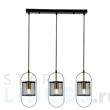 Купить Подвесной светильник Indigo Via 10009/3P Black V000183 за 18 510 руб. в Туле фото 2 Купить с доставкой Подвесной светильник Indigo Via 10009/3P Black V000183 в Туле фото 2