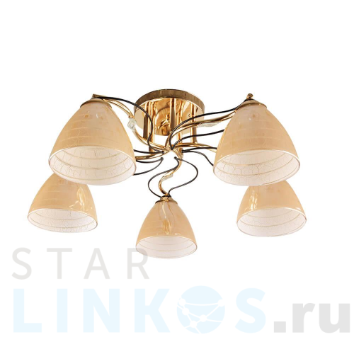 Купить Потолочная люстра Hiper Gabriella H011-5 за 7 683 руб. в Туле Купить с доставкой Потолочная люстра Hiper Gabriella H011-5 в Туле