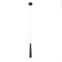 Купить Подвесной светодиодный светильник Elektrostandard DLR038 7+1W 4200K черный матовый a044560 в Туле
