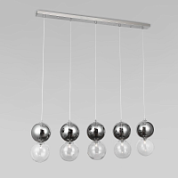 Купить Подвесной светильник Eurosvet Selisa 50091/5 хром/дымчатый в Туле