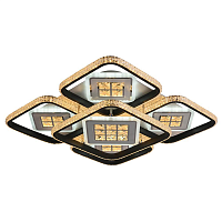 Купить Потолочная светодиодная люстра Profit Light 8051/4+1 WHT+BLK B в Туле