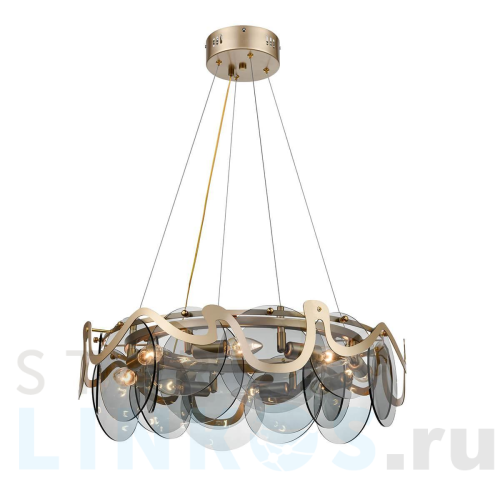 Купить Подвесной светильник Vele Luce Melodia VL3294P08 за 33 700 руб. в Туле Купить с доставкой Подвесной светильник Vele Luce Melodia VL3294P08 в Туле