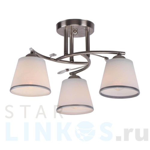 Купить Потолочная люстра IMEX MD.0536-3-S SN за 3 740 руб. в Туле Купить с доставкой Потолочная люстра IMEX MD.0536-3-S SN в Туле