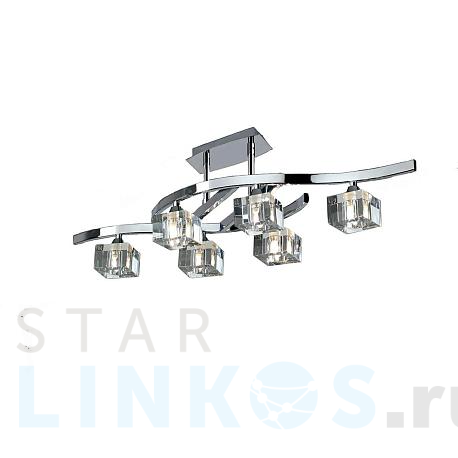 Купить Потолочная люстра Mantra Cuadrax 0960 за 54 691 руб. в Туле фото 2 Купить с доставкой Потолочная люстра Mantra Cuadrax 0960 в Туле фото 2