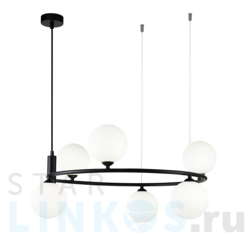 Купить с доставкой Подвесная люстра Maytoni Ring MOD013PL-06B в Туле