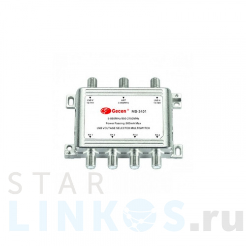 Купить Мультисвитч радиальный Gesen 3x4 MS-3401 за 2 105 руб. в Туле Купить с доставкой Мультисвитч радиальный Gesen 3x4 MS-3401 в Туле