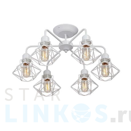 Купить Потолочная люстра Vitaluce V4258-0/6PL за 5 182 руб. в Туле фото 2 Купить с доставкой Потолочная люстра Vitaluce V4258-0/6PL в Туле фото 2