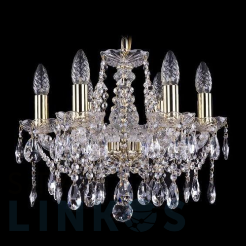 Купить Подвесная люстра Bohemia Ivele 1413/6/141 G за 26 514 руб. в Туле Купить с доставкой Подвесная люстра Bohemia Ivele 1413/6/141 G в Туле