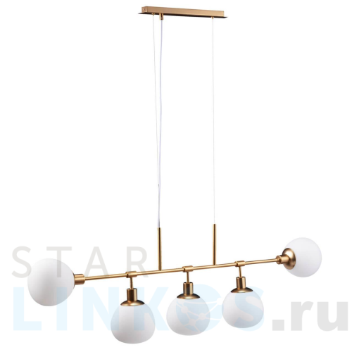 Купить Подвесная люстра Maytoni Erich MOD221-PL-05-G за 22 890 руб. в Туле Купить с доставкой Подвесная люстра Maytoni Erich MOD221-PL-05-G в Туле