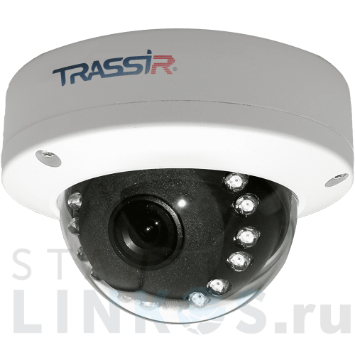 Купить с доставкой Компактная 4 Мп IP-камера TRASSIR TR-D3141IR1 (2.8 мм) с ИК-подсветкой в Туле