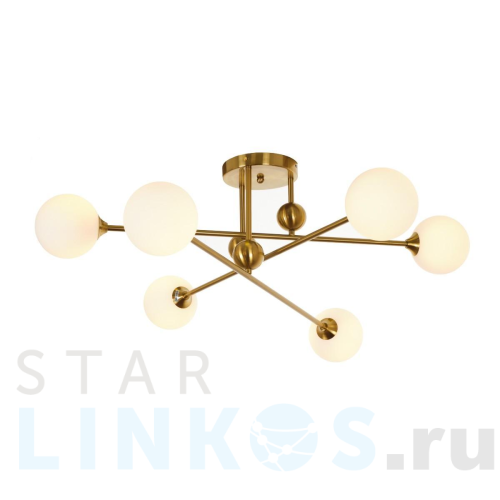 Купить Потолочная люстра MyFar Stacy MR1010-6C за 25 195 руб. в Туле Купить с доставкой Потолочная люстра MyFar Stacy MR1010-6C в Туле