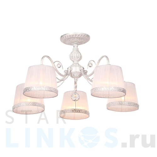 Купить Потолочная люстра Omnilux Campovaglio OML-54117-05 за 8 710 руб. в Туле Купить с доставкой Потолочная люстра Omnilux Campovaglio OML-54117-05 в Туле