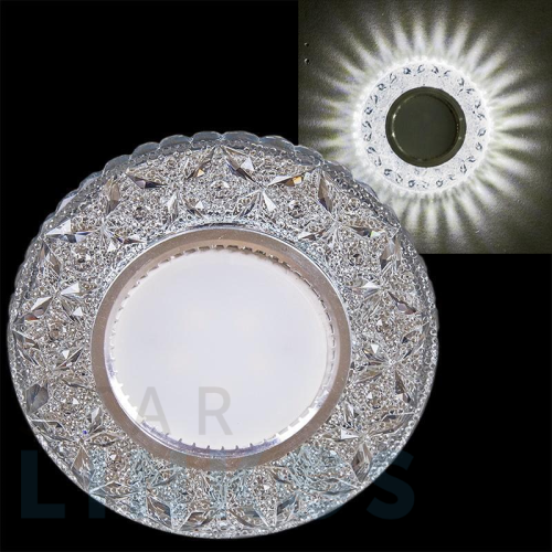 Купить с доставкой Точечный светильник Reluce 16744-9.0-001CN MR16+LED3W CL в Туле