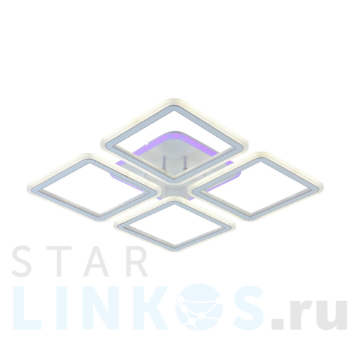 Купить Потолочная светодиодная люстра Profit Light 8465/4A WHT за 7 395 руб. в Туле Купить с доставкой Потолочная светодиодная люстра Profit Light 8465/4A WHT в Туле