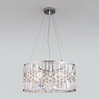 Купить Подвесная люстра Eurosvet Lory 10125/5 хром/прозрачный хрусталь Strotskis Smart в Туле