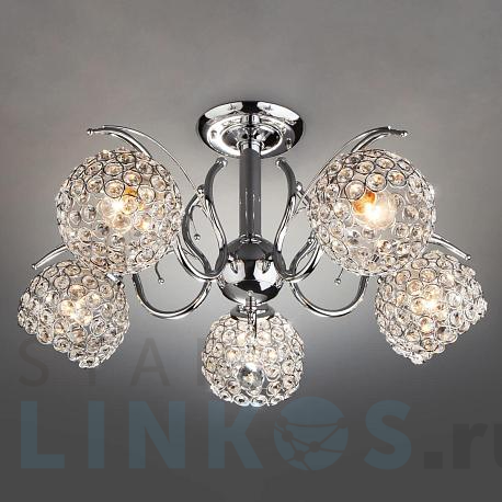 Купить Потолочная люстра Eurosvet 7777/5 хром за 14 100 руб. в Туле фото 2 Купить с доставкой Потолочная люстра Eurosvet 7777/5 хром в Туле фото 2