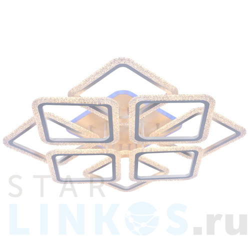 Купить Потолочная светодиодная люстра Profit Light 8015/8 WHT за 10 030 руб. в Туле Купить с доставкой Потолочная светодиодная люстра Profit Light 8015/8 WHT в Туле