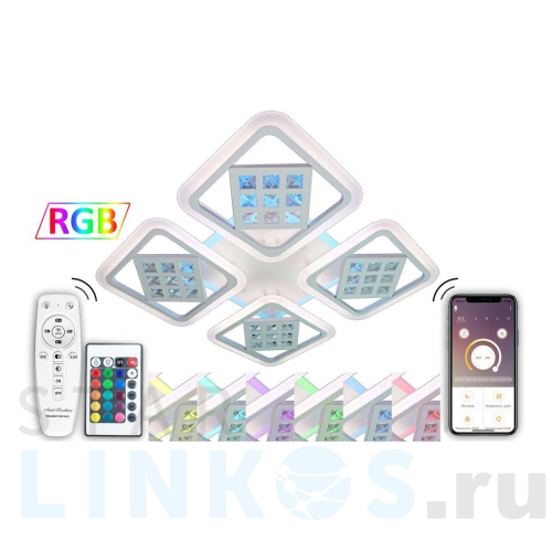 Купить с доставкой Потолочная светодиодная люстра Natali Kovaltseva Innovation Style 83008 в Туле