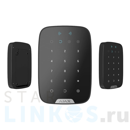 Купить Панель управления Ajax KeyPad Plus за 8 508 руб. в Туле фото 2 Купить с доставкой Панель управления Ajax KeyPad Plus в Туле фото 2