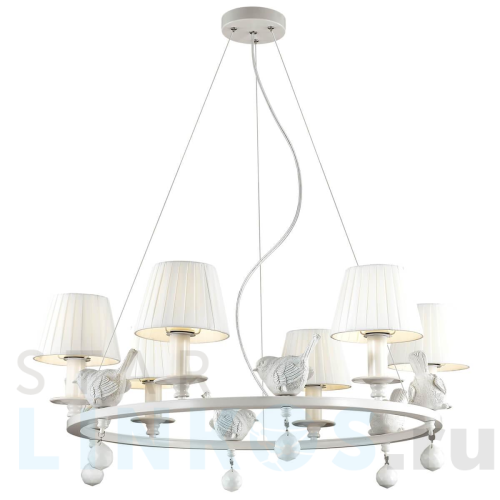 Купить Подвесная люстра Favourite Vogel 1705-6P за 40 400 руб. в Туле Купить с доставкой Подвесная люстра Favourite Vogel 1705-6P в Туле