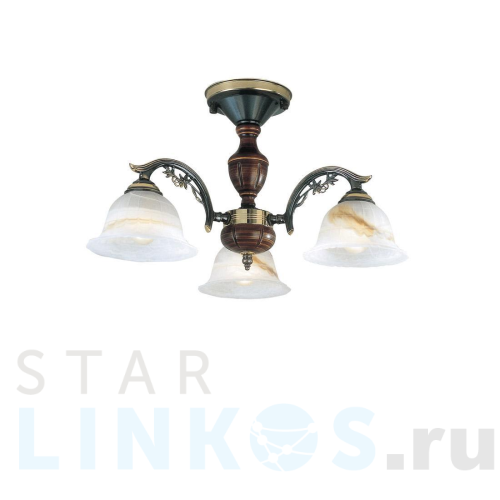 Купить Потолочная люстра Reccagni Angelo PL.2701/3 за 28 418 руб. в Туле Купить с доставкой Потолочная люстра Reccagni Angelo PL.2701/3 в Туле