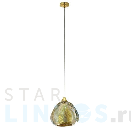 Купить Подвесной светодиодный светильник Crystal Lux Verano SP1 Gold за 5 200 руб. в Туле фото 2 Купить с доставкой Подвесной светодиодный светильник Crystal Lux Verano SP1 Gold в Туле фото 2