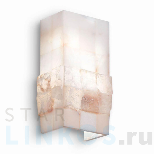 Купить Настенный светильник Ideal Lux Stones AP1 015125 за 14 040 руб. в Туле Купить с доставкой Настенный светильник Ideal Lux Stones AP1 015125 в Туле