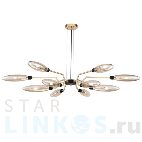 Купить Подвесная люстра Maytoni Ventura MOD012CL-12G за 54 616 руб. в Туле Купить с доставкой Подвесная люстра Maytoni Ventura MOD012CL-12G в Туле