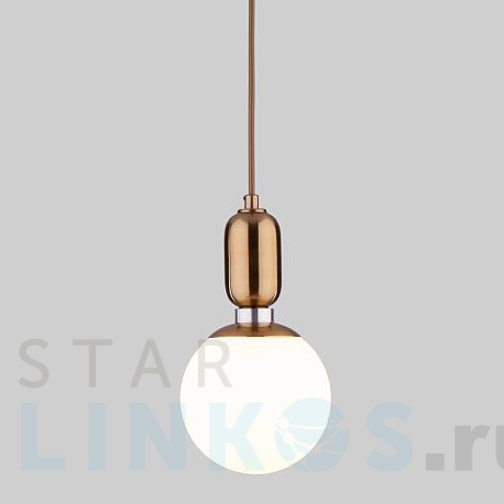 Купить Подвесной светильник Eurosvet Bubble 50151/1 латунь за 4 320 руб. в Туле фото 2 Купить с доставкой Подвесной светильник Eurosvet Bubble 50151/1 латунь в Туле фото 2