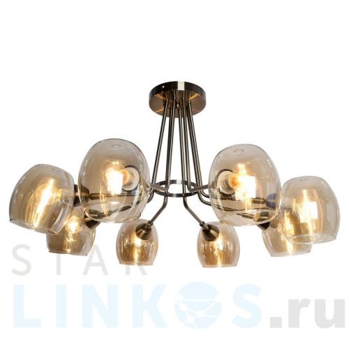 Купить Потолочная люстра Lussole Lgo Selawik GRLSP-8185 за 11 620 руб. в Туле Купить с доставкой Потолочная люстра Lussole Lgo Selawik GRLSP-8185 в Туле