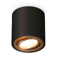 Купить Комплект накладного светильника Ambrella light Techno Spot XS7532004 SBK/PYG черный песок/золото желтое полированное (C7532, N7004) в Туле