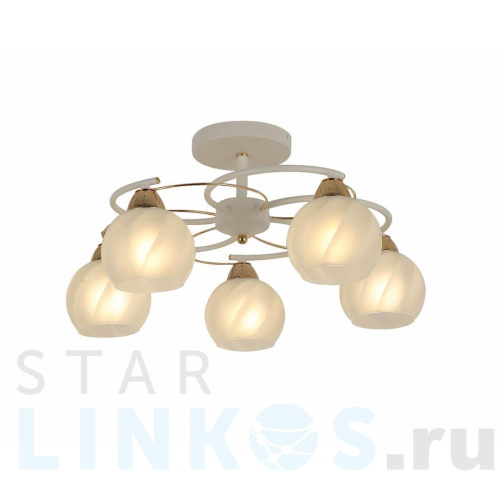 Купить Потолочная люстра Hiper Elba H179-5 за 7 423 руб. в Туле Купить с доставкой Потолочная люстра Hiper Elba H179-5 в Туле