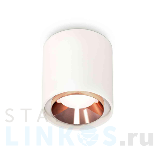Купить с доставкой Комплект накладного светильника Ambrella light Techno Spot XS7722005 SWH/PPG белый песок/золото розовое полированное (C7722, N7035) в Туле
