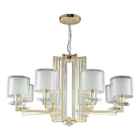 Купить Подвесная люстра Crystal Lux Nicolas SP-PL8 Gold/White в Туле