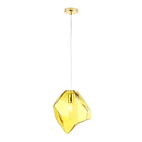 Купить Подвесной светильник Crystal Lux NUESTRO SP1 GOLD/AMBER в Туле