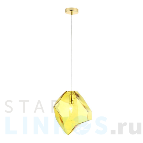 Купить Подвесной светильник Crystal Lux NUESTRO SP1 GOLD/AMBER за 5 900 руб. в Туле Купить с доставкой Подвесной светильник Crystal Lux NUESTRO SP1 GOLD/AMBER в Туле