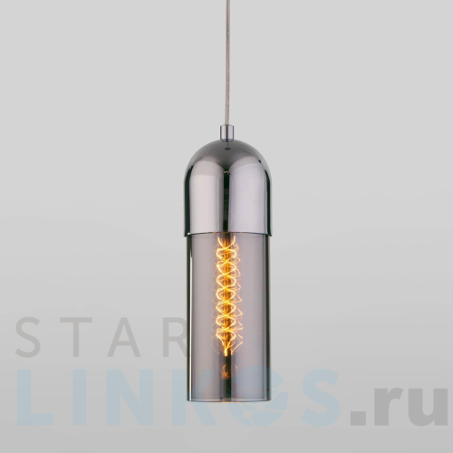 Купить Подвесной светильник Eurosvet Airon 50180/1 дымчатый за 5 110 руб. в Туле Купить с доставкой Подвесной светильник Eurosvet Airon 50180/1 дымчатый в Туле