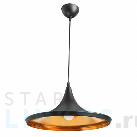 Купить Подвесной светильник Arte Lamp Cappello A3406SP-1BK за 6 490 руб. в Туле фото 2 Купить с доставкой Подвесной светильник Arte Lamp Cappello A3406SP-1BK в Туле фото 2